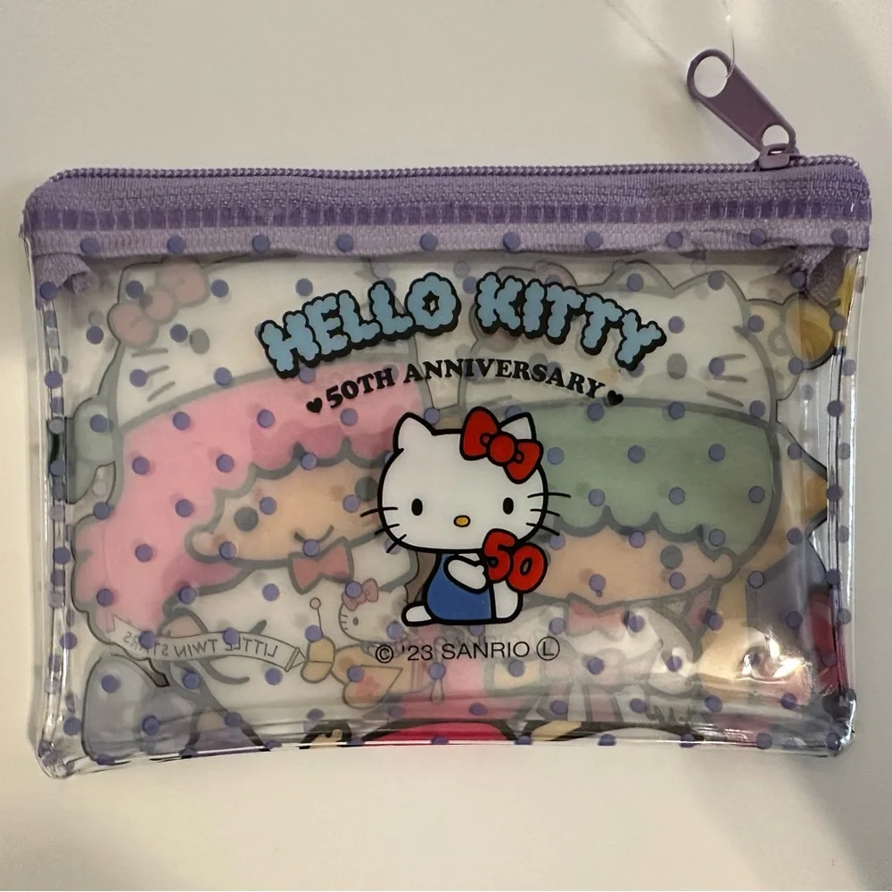 Hello Kitty Purple Mini Bag with Cartoon Design - Picture 2 of 6